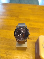 Orologio Fossil Uomo Hybrid Commuter Q Smartwatch, Batteria Nuova, Grigio Cromo