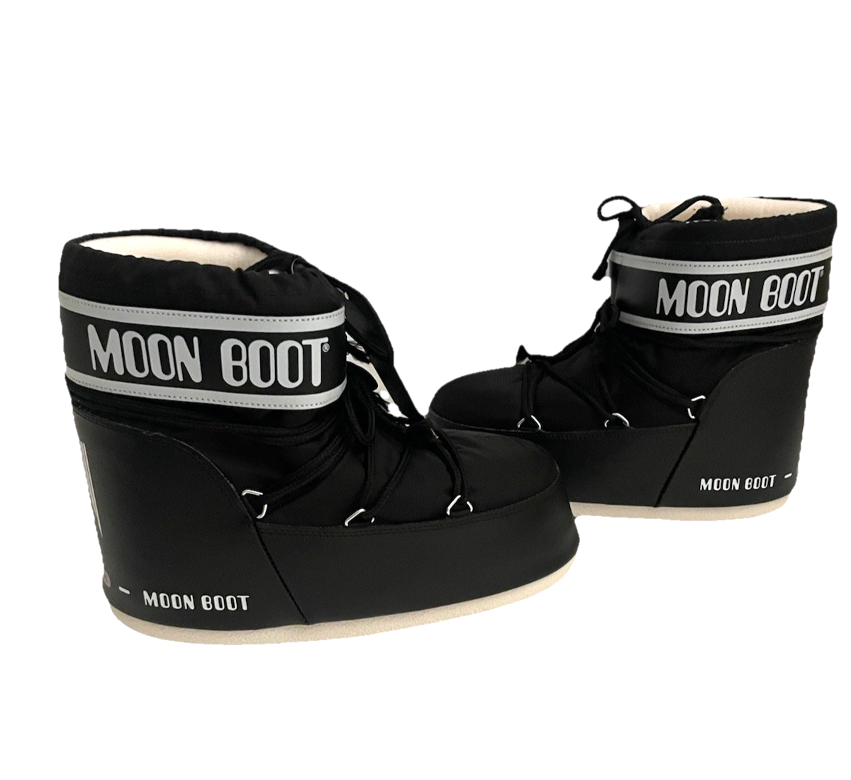 SALOMON Stivali da neve Moon Boot Low Classic 2 donna 10 11 5 uomo 9 10 5 neri Tecnica nuovi con etichette