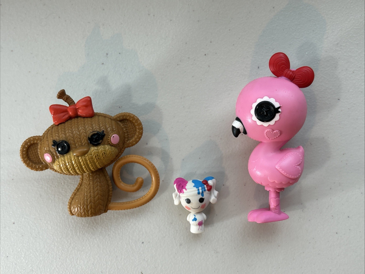 Lalaloopsy Bender Monkey Flamingo Doll Replacement Pet For Ace