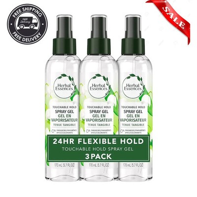 Herbal Essences Set Me Up Spray Gel, 5.7 fl oz (Pack of 3)