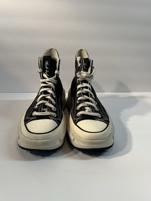Converse Run Star Motion Hi Black Egret Platform Sneakers Men 8 Women 10