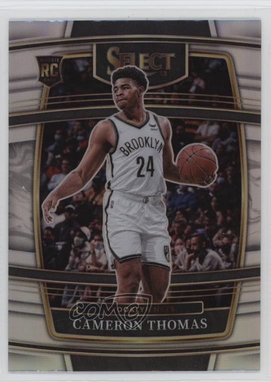 2021-22 Panini Select Concourse Silver Prizm Cameron Thomas #21 18jt