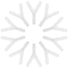 Oxygen Tubing Connectors Y Splitter 10 Packs - Oxygen Therapy Cannula Connect...