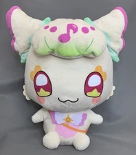 Kimi to Idol Pretty Cure Purirun Mecha Mofugutto Big Plush Toy 13" Japan