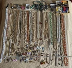 Vintage Costume Jewelry Lot, Scrap Pieces, Sterling Silver & Accessories