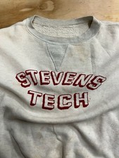 Vintage 1950  s Champion Rare V Neck Sweatshirt Pullover