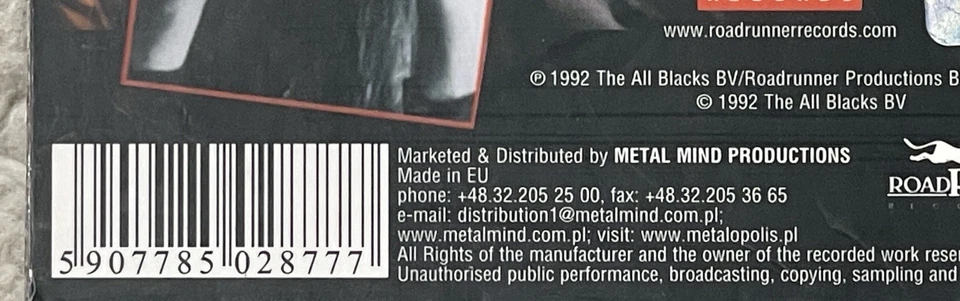 SADUS “A Vision of Misery” CD (MASSCDDG0992) - Image 4 of 4