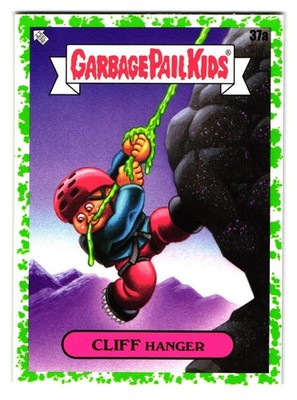 Cliff Hanger Garbage Pail Kids Cliffhanger Go On Vacation Green 2021