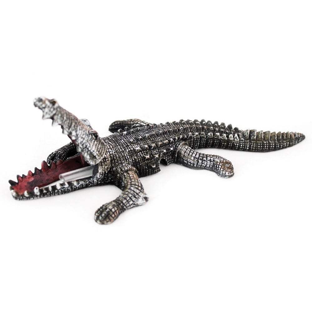 Aqua One Air Operated Aquarium Fish Tank Decor | Crikey Croc Moving Ornament