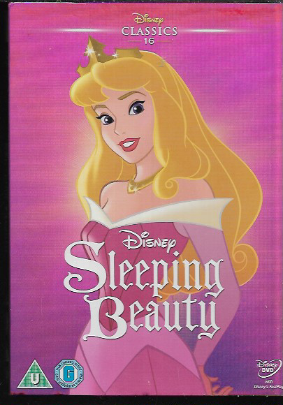 SLEEPING BEAUTY WALT DISNEY NO. 16 ON SPINE/SLIPCASE GENUINE R2 DVD NEW/SEALED