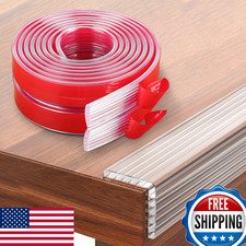 HOMREALM 7.05ft Baby Proofing Corner Protector - 1.97" Wide Clear Edge Guard