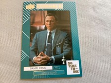 2025 Upper Deck JAMES BOND NO TIME TO DIE ENSEMBLE DANIEL CRIAG as JAMES BOND E8