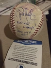 PAT NESHEK SIGNED 2017 WORLD BASEBALL CLASSIC GAME USED BALL - TEAM USA - RARE!