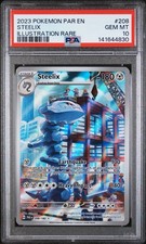 Steelix 208/182 SV04: Paradox Rift Art Rare PSA 10 Gem Mint on eBay