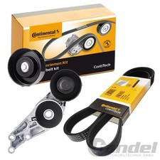 CONTINENTAL CTAM KEILRIPPENRIEMEN-SATZ 6 PK 1590 passend für AUDI A4 | 6PK1590K1