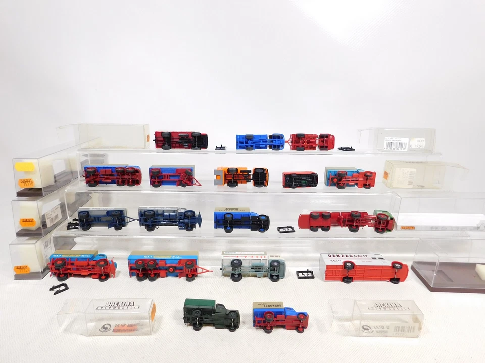 Brekina 1:87 H0 Raccolta Lkws Piccole Parti Mancanti MB Man Krupp Magirus ecc # - Immagine 3 di 4