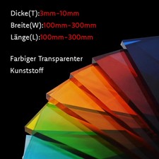 Kolorowe przezroczyste panele z tworzywa sztucznego Prostokątna płyta PVC dla majsterkowiczów 100mm - 300mm