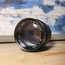 TESTED & WORKS! Aubell 135mm F3.5 T Mount Preset Aperture Lens