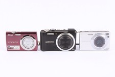 Digital Compact Cameras Working Inc Nikon Panasonic Samsung x 3