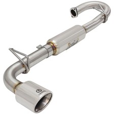Afe 49-36025-p Takeda Stainless Steel Axle Back Exhaust For 2011-16 Scion Tc 2.5