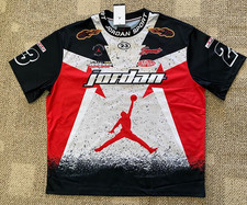 Nike Air Jordan Shirt Motorsport Racing Short Sleeve Top IB8813 Men's 2XL XXL