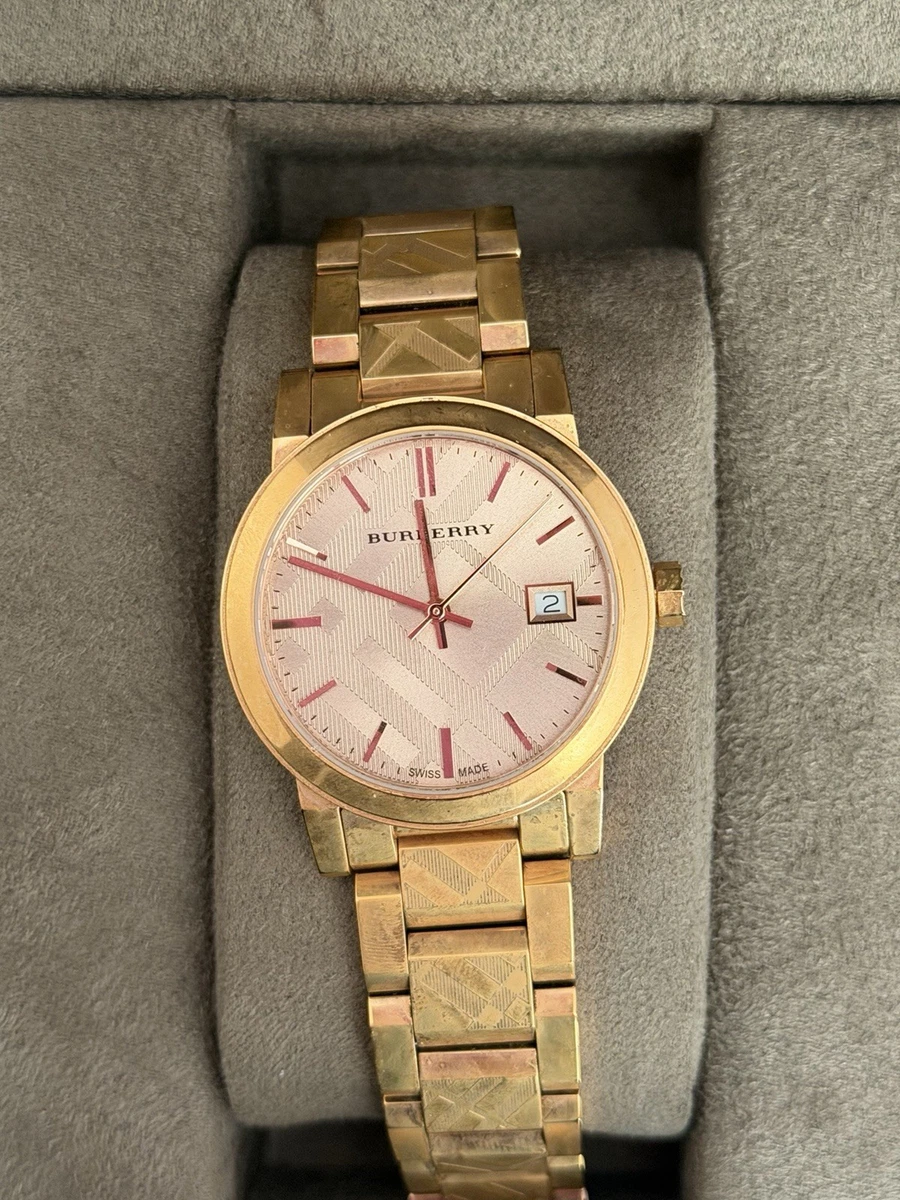 Burberry Gold Wristwatches for sale | eBay