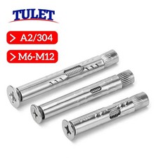 Heavy Duty Loose Bolt Shield Sleeve Anchor Masonry Wall Fixing Brick Rawlbolt