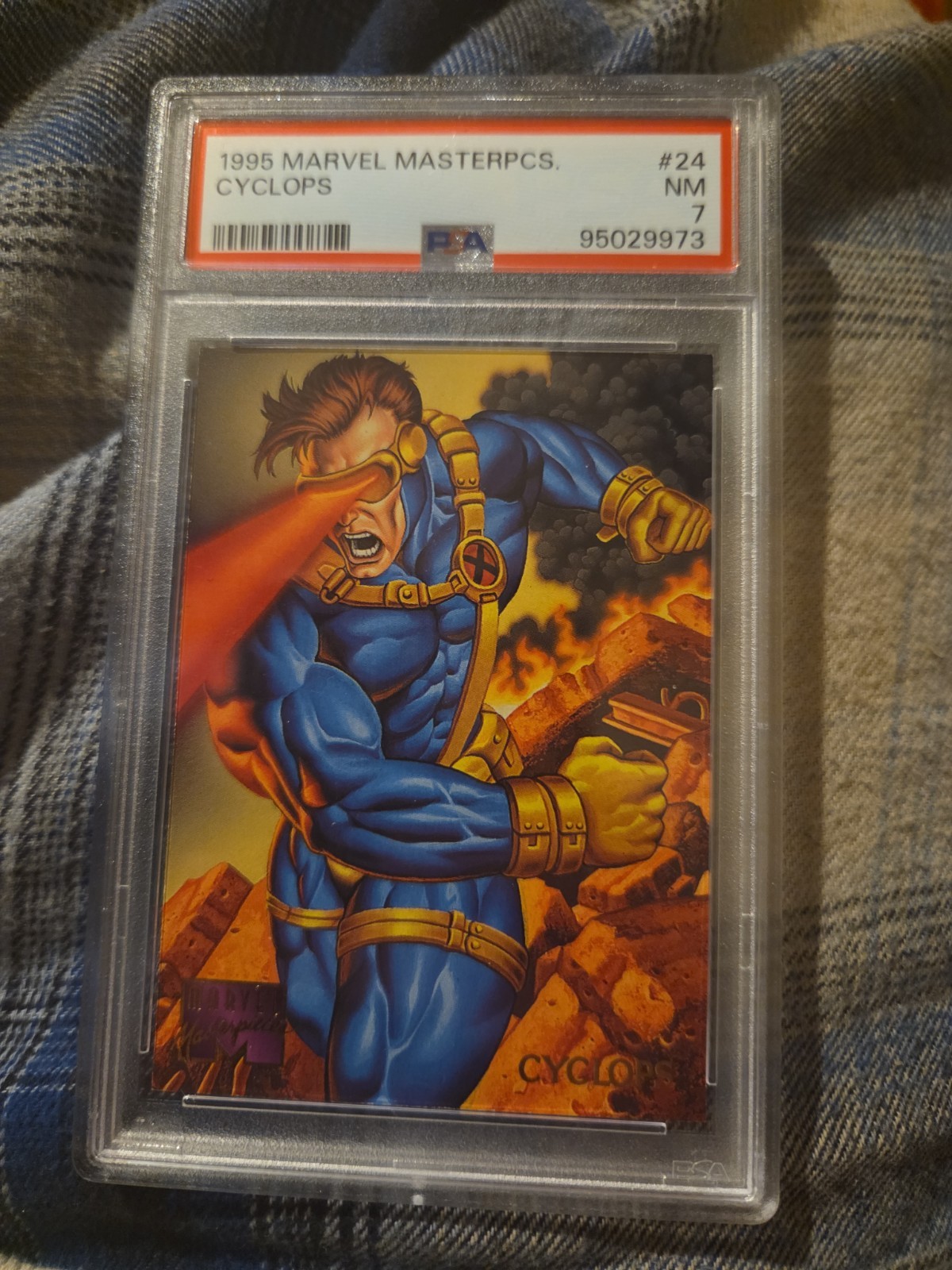 Cyclops - 1995 Fleer Marvel Masterpieces #24
