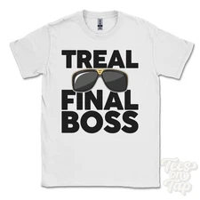TREAL FINAL BOSS T-SHIRT funny xmas gift cornwall grade-ruan ruan minor england