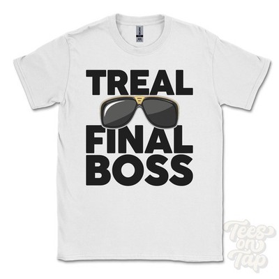 TREAL FINAL BOSS T-SHIRT lustiges Weihnachtsgeschenk Cornwall Grade - Ruan Ruan Minor England