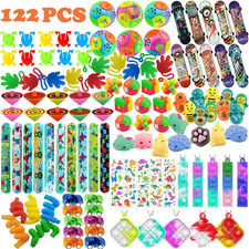 122 Pcs Gadget Compleanno Bambini, Regalini Fine Festa Compleanno Bambini, Gadge