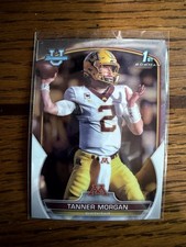Tanner Morgan 2022 Bowman University Chrome #11 Refractor Minnesota Gophers
