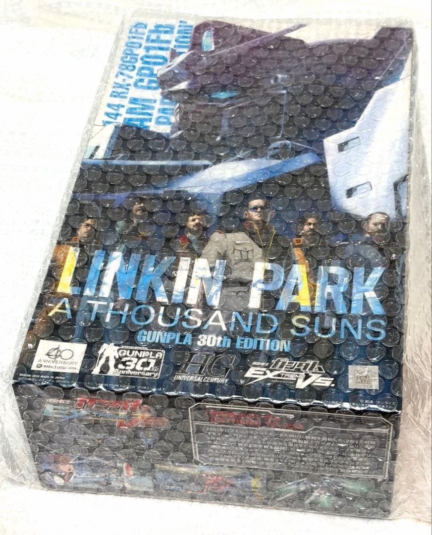 Linkin Park A Thousand Suns Gundam GP01Fb Gunpla Model Kit 30th