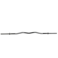 Bilanciere Curvo Ez 120 cm - 28 mm - Curl Bar | a Molle | Donatif