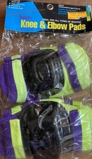 Vtg Franklin Protective Knee Elbow Pads Skate...