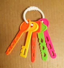 Tootsietoy Mr Bubbles Bubble Blowing Keys Kids Toy L54