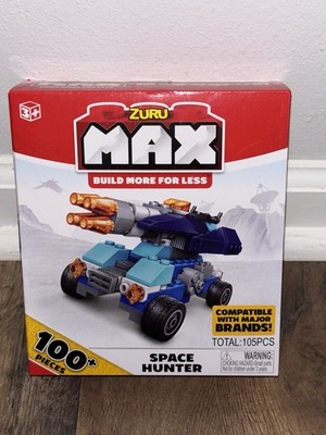ZURU MAX Space Hunter Building Set 105 PCS Compatible w/ Major Brands 3+ 