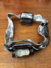 LED Headlamp Battery Headlamp Tested* W/ Camo Headband