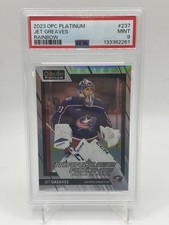 Jet Greaves 2023 O Pee Chee Platinum Rainbow Marquee Rookie PSA MINT 9