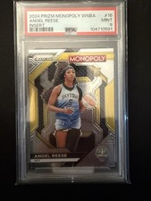 2024 Panini Prizm Monopoly WNBA Silver Skills Angel Reese #WNBA16 PSA 9 #/199