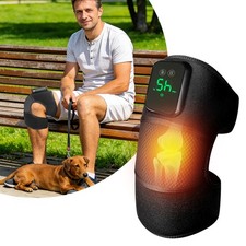 Knee Massager with Heat and Red Light and Vibration Therapy for Elbow Shoulder