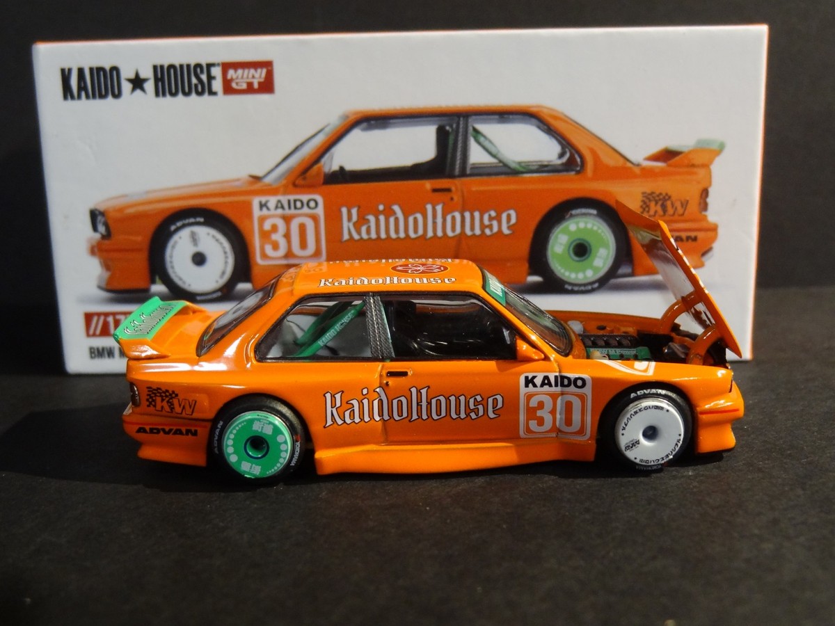KAIDO HOUSE x MINI GT - BMW M3 KAIDOHAUS V1 - ORANGE #KHMG177