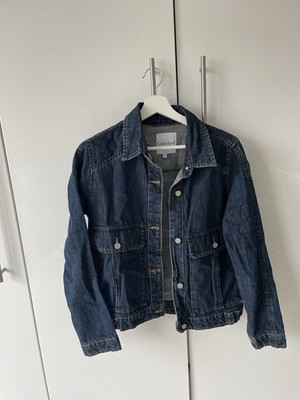 Conbipel Jeansjacke dunkelblau klassisch Baumwolle fällt klein aus