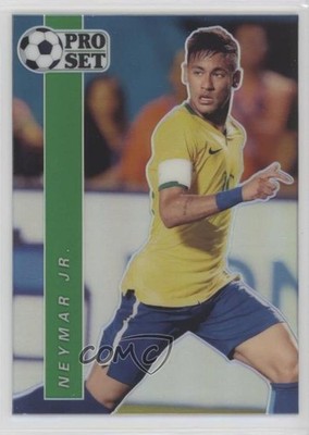 2021 Leaf Pro Set Sports Online Exclusive Soccer Green 14/25 Neymar Jr 00gy