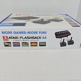 Atari Flashback 64 Special Edition Console Open Box New 64 Games Tested Complete