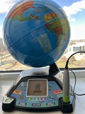 LeapFrog Magic Adventure Globe Educational 6054 w/ Stylus LCD Works