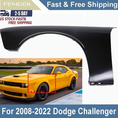 NEW Primered Steel Front LH Driver Side Fender for 2008-2023 Dodge Challenger