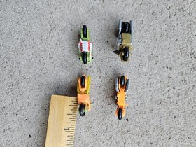 1990 Vtg Micro Machines Super Bikes Coll #2 64000 Rockets of the Road+Bonus Read