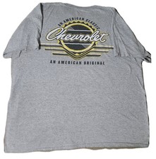 ?? Vintage 90's Chevrolet an American Classic Orignal Shirt Mens Size 27x24 Gray