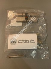 Yale Platinum 35/35 Thumb Turn 3Star High Security Cylinder Euro Lock Anti Snap